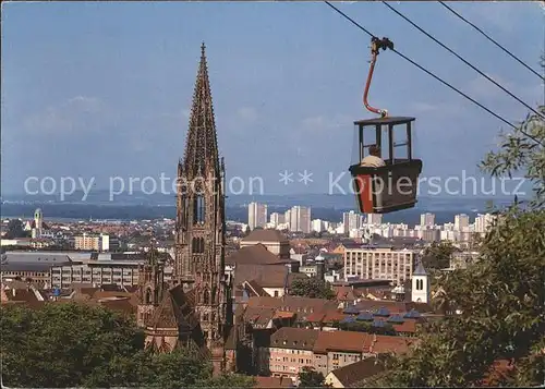 Seilbahn Schlossberg Freiburg im Breisgau Muenster  / Bahnen /