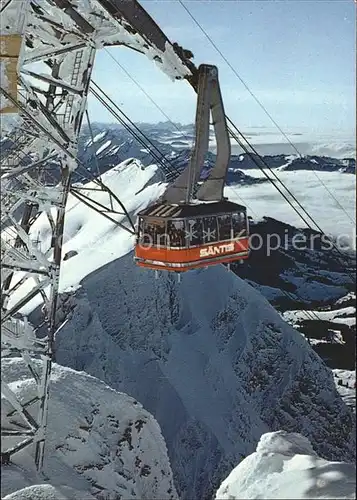 Seilbahn Saentis Schwaegalp / Bahnen /