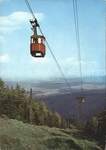 Seilbahn Janske Lazne Cernou horu / Bahnen /