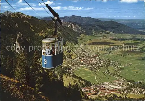 Seilbahn Laberberg Oberammergau Kofel Klammspitze  / Bahnen /