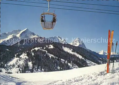 Seilbahn Eckbauer Zugspitzgruppe Ski / Bahnen /