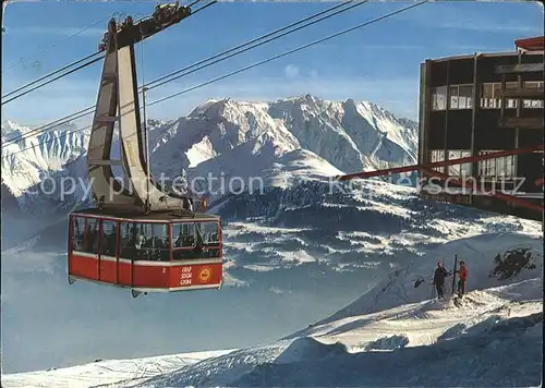 Seilbahn Laax-Flims Panorama-Restaurant Crap S. Gion Signina / Bahnen /