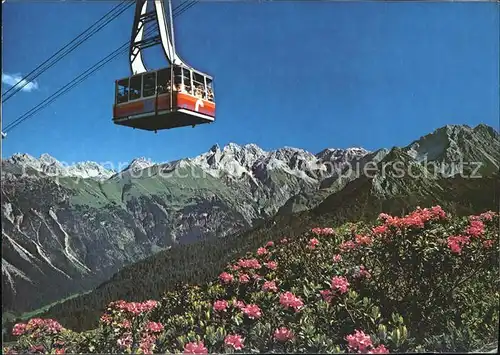 Seilbahn Fellhorn Oberstdorf Faistenoy Allgaeuer Alpen Kratzer Maedelegabelgruppe / Bahnen /