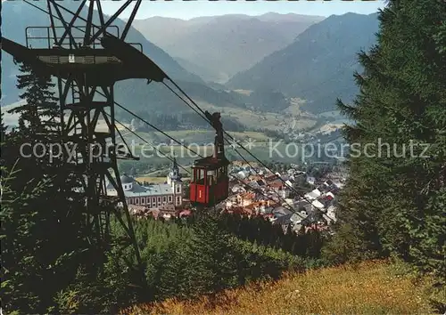 Seilbahn Buergeralpen Mariazell Steiermark / Bahnen /