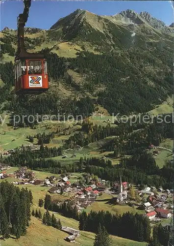 Seilbahn Walmendingerhorn Hammerspitze Hochgehrenspitze / Bahnen /