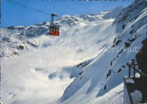 Seilbahn Andermatt-Gemsstock Gotthard / Bahnen /