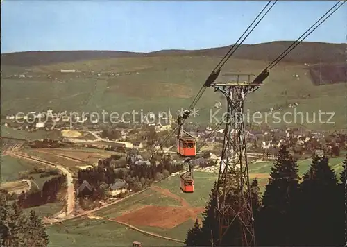 Seilbahn Oberwiesenthal Erzgebirge / Bahnen /