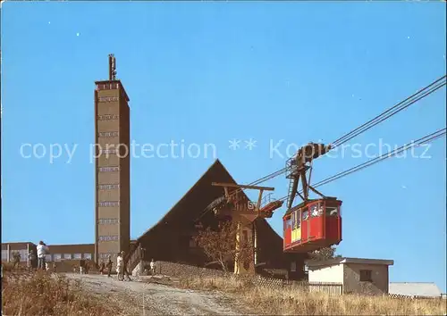 Seilbahn Fichtelberg Oberwiesenthal Aussichtsturm Bergstation  / Bahnen /