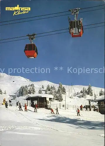 Seilbahn Klosters Madrisa Skigebiet  / Bahnen /