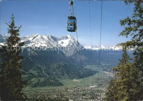 Seilbahn Garmisch-Partenkirchen Wettersteingebirge / Bahnen /
