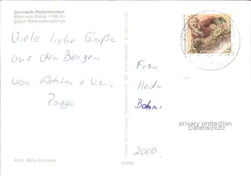Seilbahn Garmisch-Partenkirchen Wettersteingebirge / Bahnen /