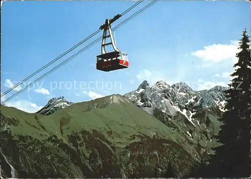 Seilbahn Fellhorn Oberstdorf-Birgsautal / Bahnen /