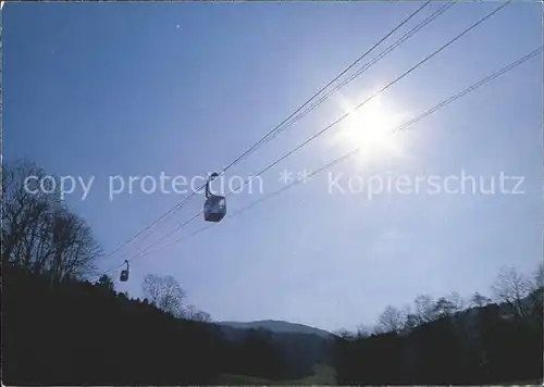 Seilbahn Schauinsland Freiburg im Breisgau  / Bahnen /