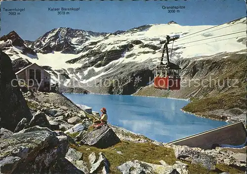 Seilbahn Weisssee Rudolfshuette Tauernkogrl Kalser Baerenkopf Granatspitze / Bahnen /