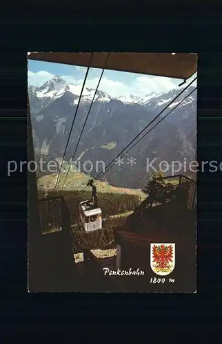 Seilbahn Penkenbahn Mayrhofen Zillertal Ahornspitze Floitenkamm  / Bahnen /