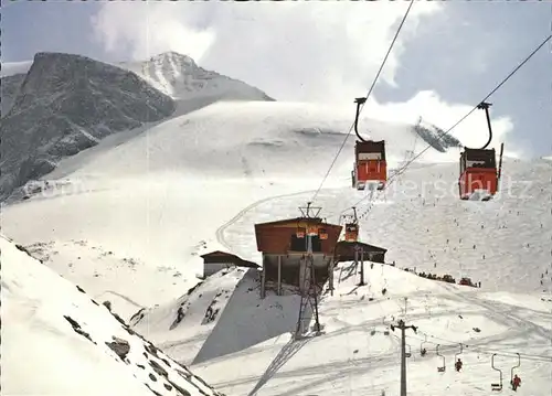 Seilbahn Hintertux Sektion II und III Gefrorene Wandspitze  / Bahnen /