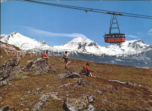 Seilbahn Flims Laax Falera Crap S. Gion Piz Grisch Piz Segnes Piz Dolf  / Bahnen /