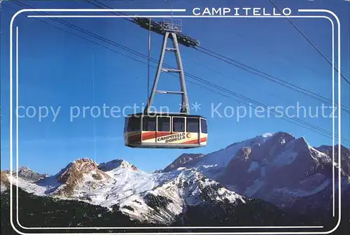 Seilbahn Campitello-Rodella Dolomiti Val di Fassa Marmolada  / Bahnen /