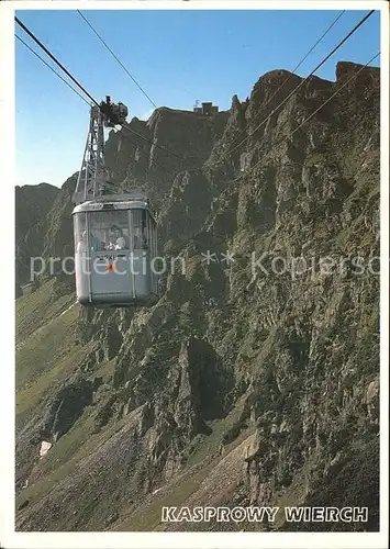 Seilbahn Kolej Linowa na Kasprowy Wierch / Bahnen /