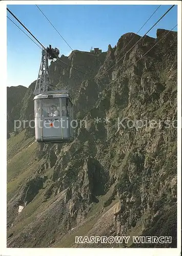 Seilbahn Kolej Linowa na Kasprowy Wierch / Bahnen /