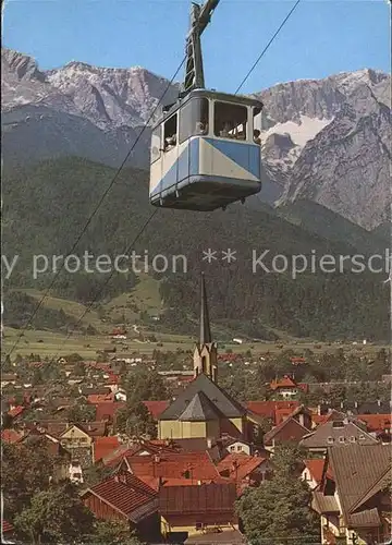 Seilbahn Wankbahn Zugspitze Garmisch-Partenkirchen / Bahnen /