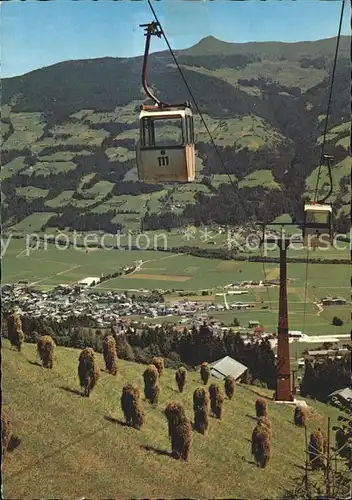 Seilbahn Spieljoch Fuegen Zillertal / Bahnen /