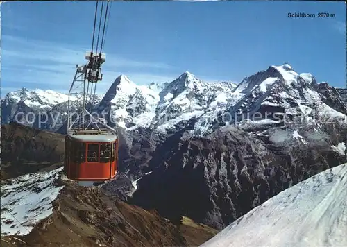 Seilbahn Schilthorn Muerren Eiger Moench Jungfrau / Bahnen /