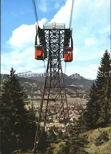 Seilbahn Nebelhorn Oberstdorf Allgaeuer Alpen / Bahnen /