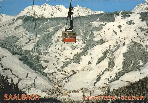 Seilbahn Schattberg Kohlmaiskopf Saalbach / Bahnen /