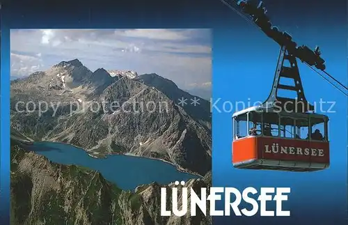Seilbahn Luenersee Brand Scesaplana Vorarlberg / Bahnen /