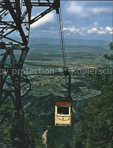 Seilbahn Schauinsland Freiburg Rheintal / Bahnen /