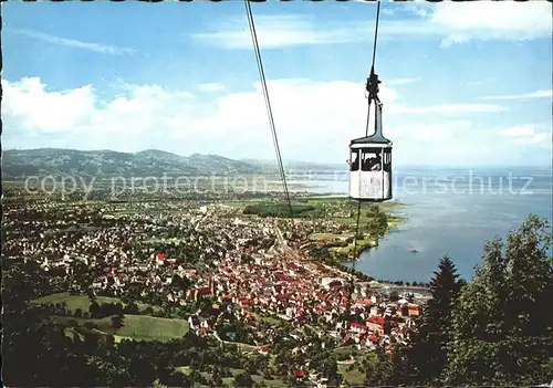 Seilbahn Pfaender Bregenz am Bodensee  / Bahnen /