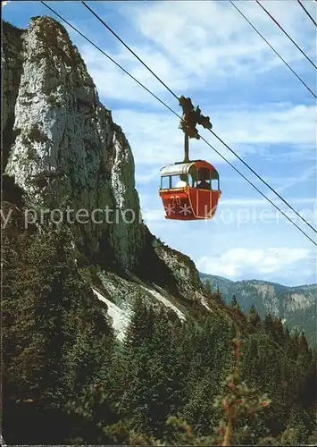 Seilbahn Kampenwand Scheibenwand  / Bahnen /