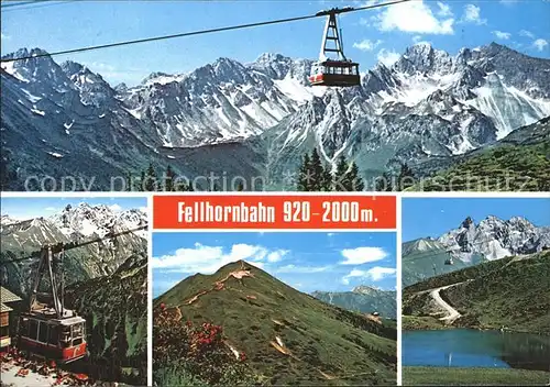 Seilbahn Fellhorn  / Bahnen /