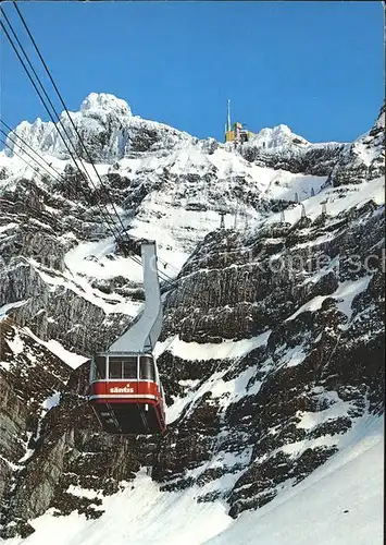 Seilbahn Saentis Schwaegalp  / Bahnen /