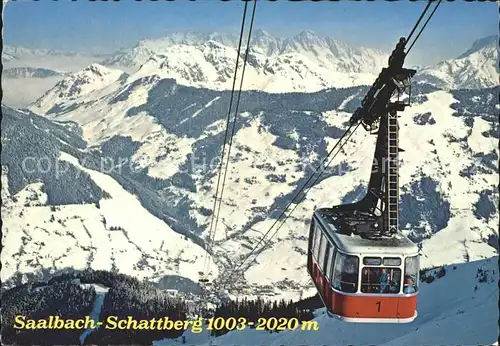 Seilbahn Saalbach-Schattberg / Bahnen /