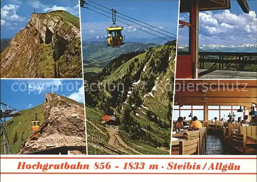 Seilbahn Hochgrat Steibis Allgaeu / Bahnen /