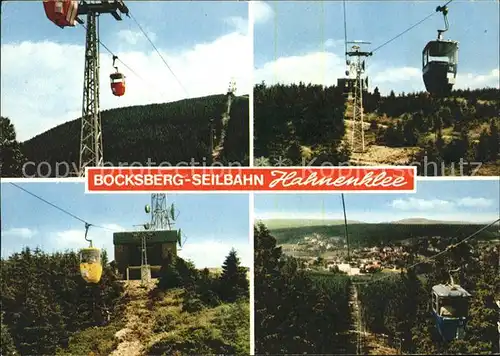 Seilbahn Bocksberg Hahnenklee  / Bahnen /