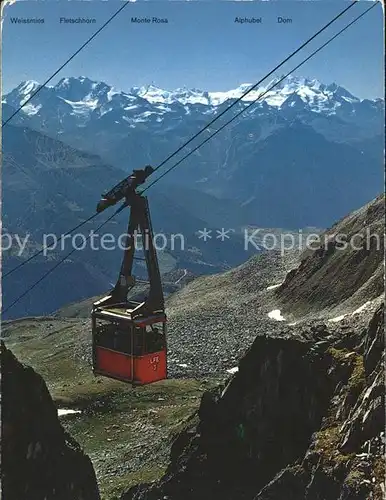 Seilbahn Fiesch-Eggishorn  / Bahnen /