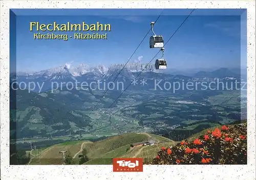 Seilbahn Fleckalm Kirchberg-Kitzbuehel Wilder Kaiser  / Bahnen /