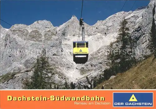 Seilbahn Dachstein-Suedwand Ramsau  / Bahnen /