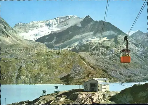 Seilbahn Stubach Hoher Riffel Totenkopf Mittelstation Tauernmoos-See / Bahnen /