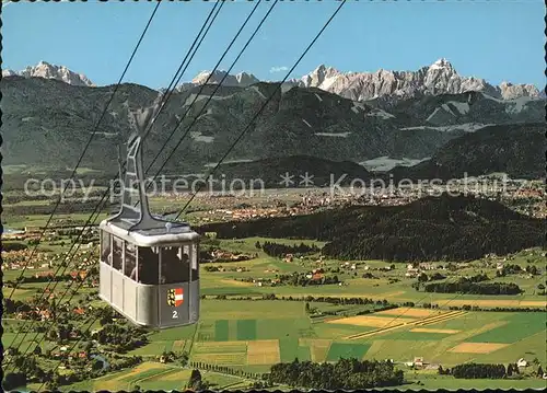 Seilbahn Kanzel Villach Julische Alpen Mangart / Bahnen /