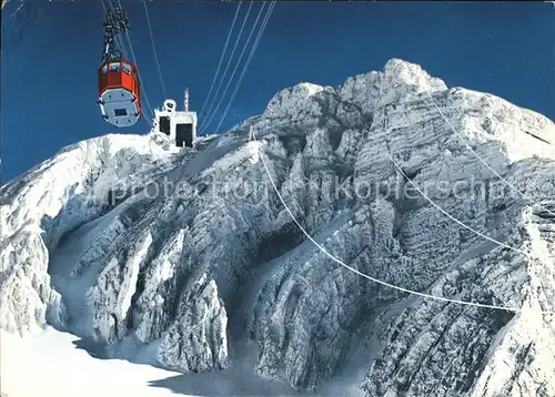 Seilbahn Saentis Bergstation Fernsehsender Schwaegalp / Bahnen /