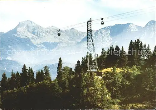 Seilbahn Brauneck Lenggries Juifen Demmeljoch / Bahnen /