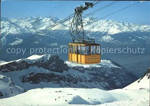 Seilbahn Plaine-Morte Crans-Montana / Bahnen /