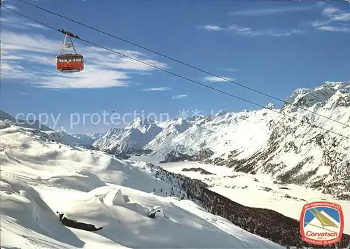 Seilbahn Corvatsch Oberengadiner-Seen  / Bahnen /