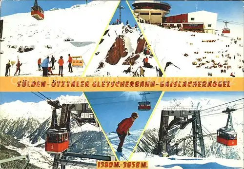 Seilbahn Soelden-oetztal Gaislacherkogel Aussichtsrestaurant Bergstation / Bahnen /