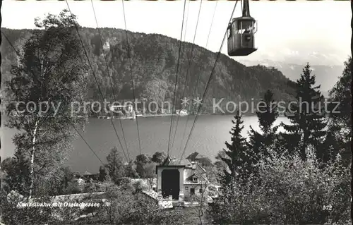 Seilbahn Kanzelbahn Ossiachersee  / Bahnen /