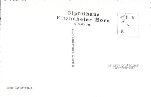 Seilbahn Horn Kitzbuehel Hohe Tauern / Bahnen /